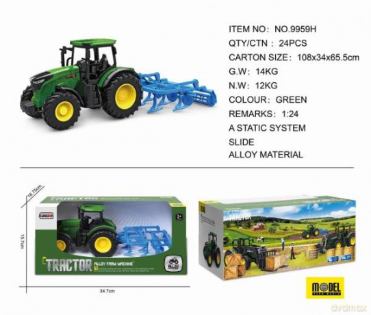Traktor + maszyna rolnicza 9959H