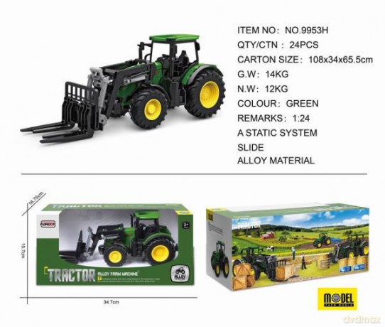 Traktor + urządzenie rolnicze 9953H