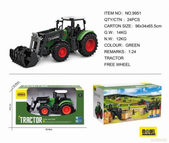 Traktor z łyżką 9951