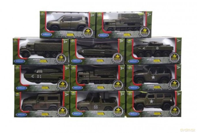 WELLY Action Force Auto Pojazd wojskowy 03057 mix