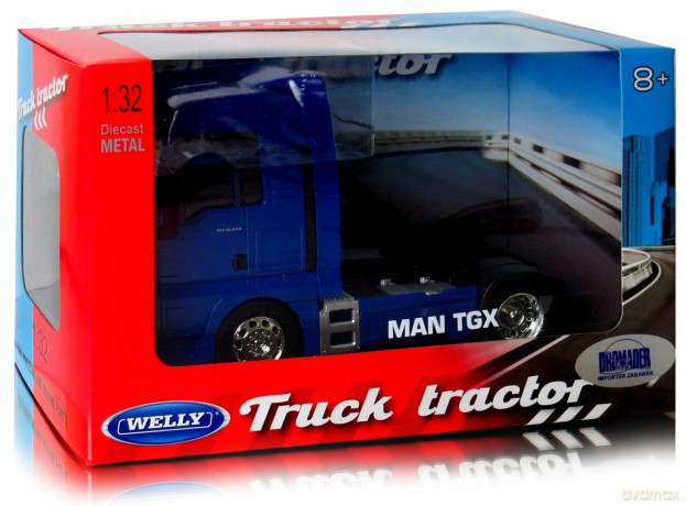 WELLY Ciężarówka 1:32 MAN TGX 12650