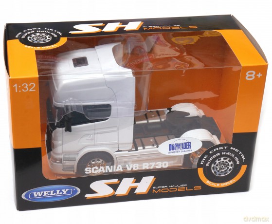 WELLY Ciężarówka 1:32 SCANIA V8 R730 12671