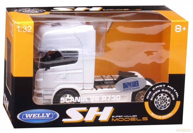 WELLY Ciężarówka 1:32 SCANIA V8 R730 12671