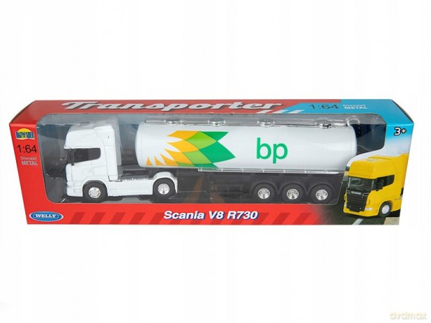 WELLY Ciężarówka 1:64 SCANIA V8 R730 58016