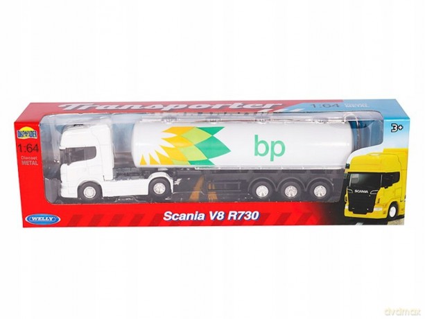 WELLY Ciężarówka 1:64 SCANIA V8 R730 58016