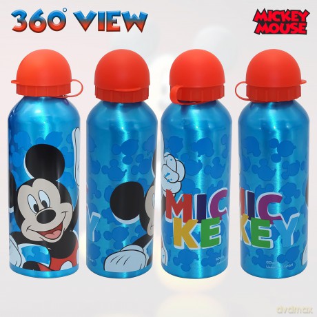 Zestaw Bidon aluminiowy + śniadaniówka Myszka Miki. Mickey Mouse MK30007 Kids Euroswan