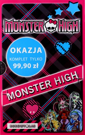 Monster High Komplet [KSIĄŻKA]