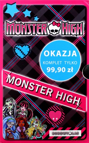 Monster High Komplet [KSIĄŻKA]