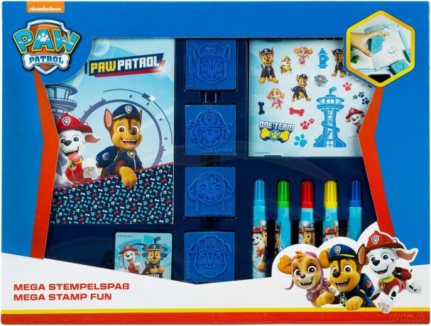 Zestaw kreatywny ze stempelkami Psi Patrol PAW PATROL PPAT5482
