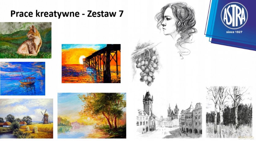 Zestaw kreatywny, artystyczny Impresje