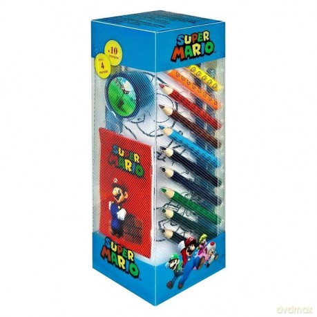 Zestaw piśmienniczy 35 el. Super Mario SUMB2255 Kids Euroswan