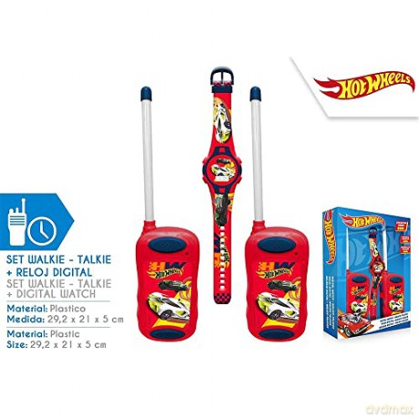 Zestaw Walkie Talkie z zegarkiem cyfrowym HW00015 Kids Euroswan