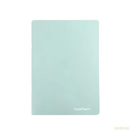 Zeszyt A5 PP kratka 60k Pastel Powder Mint CoolPack 20330CP