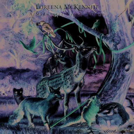 Loreena Mckennitt: A Midwinter Nights Dream (Transparent Red) [Winyl]