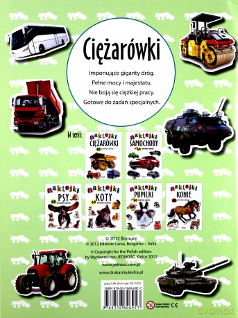 Naklejki Ciężarówki [KSIĄŻKA]