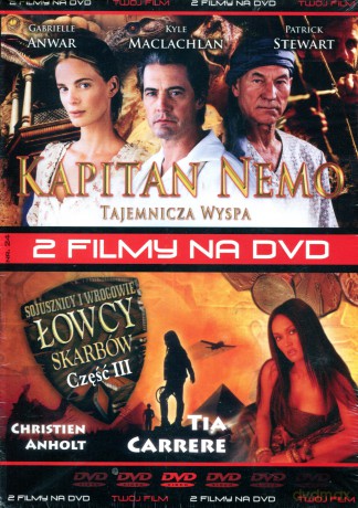 Kapitan Nemo: Tajemnicza Wyspa / Łowcy Skarbów: Sojusznicy i Wrogowie [DVD]