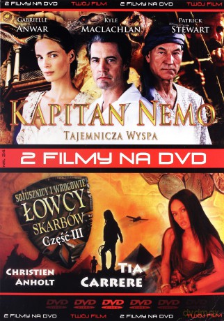 Kapitan Nemo: Tajemnicza Wyspa / Łowcy Skarbów: Sojusznicy i Wrogowie [DVD]