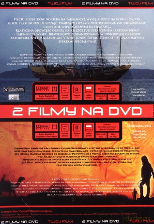 Kapitan Nemo: Tajemnicza Wyspa / Łowcy Skarbów: Sojusznicy i Wrogowie [DVD]