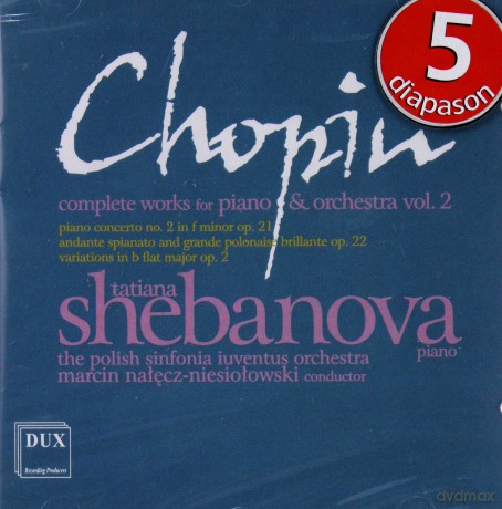 Dzieła wszystkie na piano i orkiestrę vol. 2 - Fryderyk Chopin [CD] 