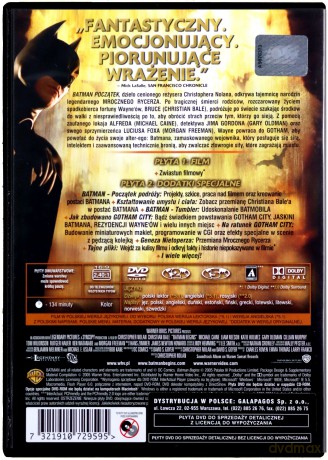 Batman-Początek [2DVD]