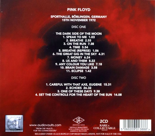 Pink Floyd: Eclipse - Live In Germany [2CD]