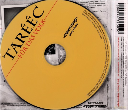 Tareec Feat.Chakuza: Fuer Das Volk [CD]