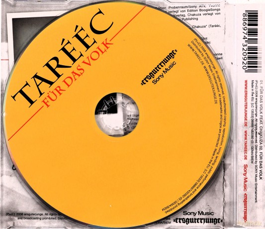 Tareec Feat.Chakuza: Fuer Das Volk [CD]