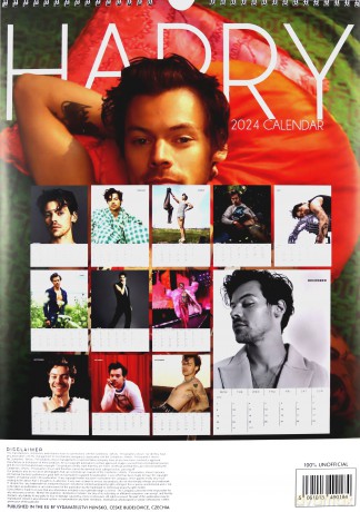Harry Styles: Harry Styles 2024 Unofficial Calendar [KALENDARZ]