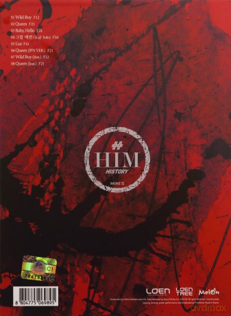 History: Him (5Th Mini Album) Heart Version [CD]