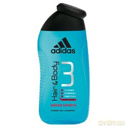 Adidas 3 Water Sports Żel pod prysznic 250ml (56052/56053) [KOSMETYKI]
