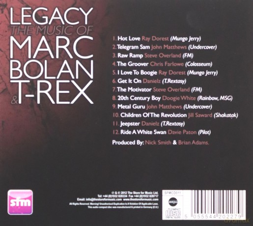 Marc Bolan Tribute: Legacy [CD]