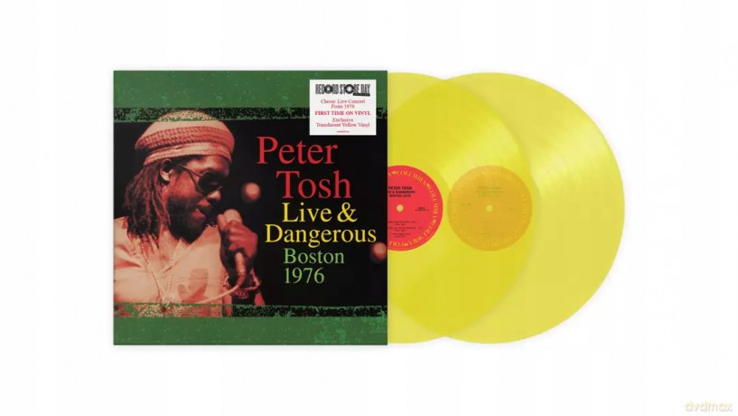 Peter Tosh: Live & Dangerous: Boston 1976 (Translucent Yellow) (RSD 2023) [Winyl]