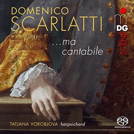 Tatjana Vorobjova: Ma Cantablie: Selected Scarlatti Harpsichord Sonatas [CD]