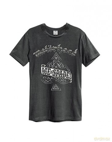 Motorhead: Motorhead Ace Of Spades Amplified X Large Vintage Charcoal T Shirt