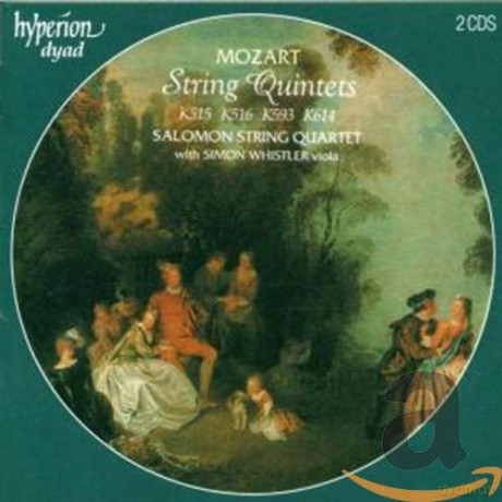 Salomon Quartetwhistler: Mozartstring Qunitets [2CD]
