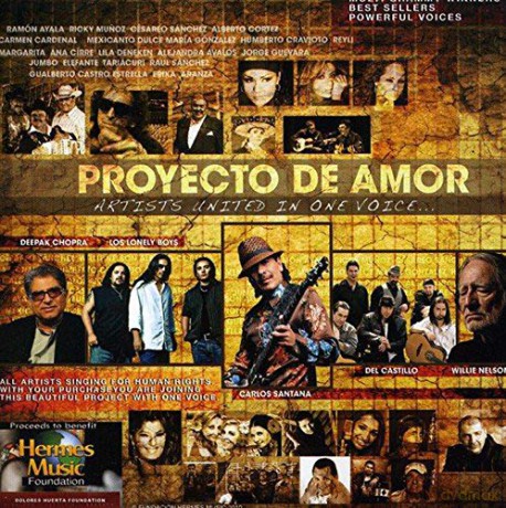 Artists United In One Voice: Proyecto De Amor [CD]