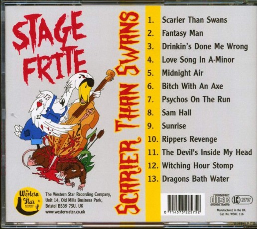 Stage Frite: Scarier Than Swans [CD]