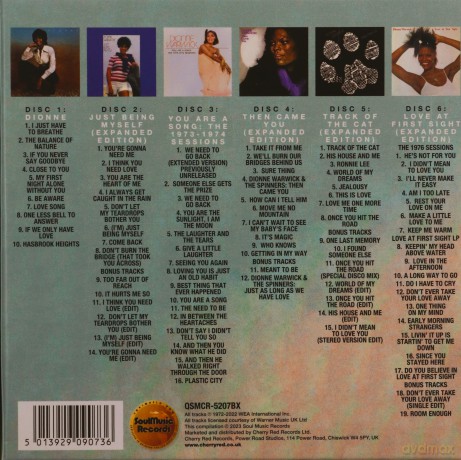 Dionne Warwick: Sure Thing - The Warner Bros. Recordings 1972-1977 (Clamshell) [6CD]
