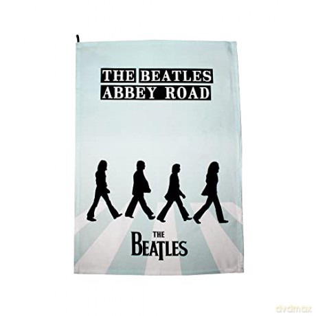 The Beatles: Tea Towel (Recycled Cotton) - The Beatles (Abbey Road)