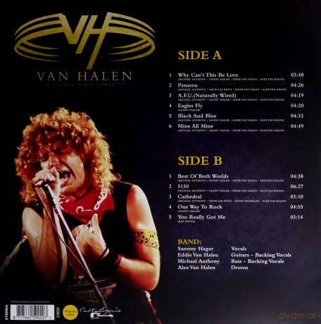 Van Halen: The Super Dome Tokyo 89 [Winyl]