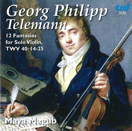 G.P. Telemann: Violin Fantasias [CD]
