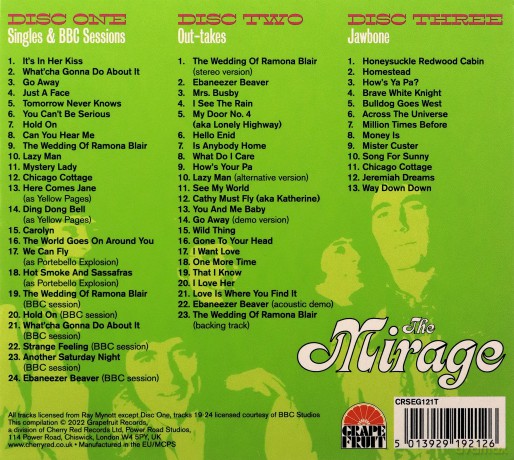 Mirage The: World Goes On Around You The [3CD]