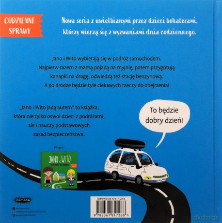 Jano i Wito jadą autem - Wiola Wołoszyn [KSIĄŻKA]