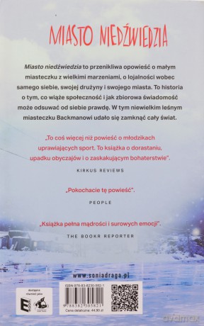 Miasto niedźwiedzia wyd.3 - Fredrik Backman [KSIĄŻKA]