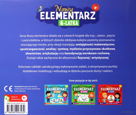 Nowy elementarz 6-latka - Elżbieta Pietruczuk-Bogucka [KSIĄŻKA]