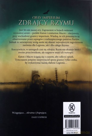 Orły Imperium (Tom 18) Zdrajcy Rzymu - Simon Scarrow [KSIĄŻKA]