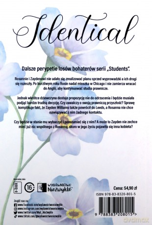 Students (Tom 3) Identical - Aleksandra Negrońska [KSIĄŻKA]