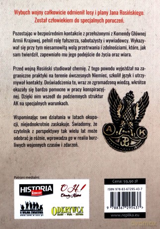 W szeregach Armii Krajowej - Jan Rosiński, Richard Hile [KSIĄŻKA]