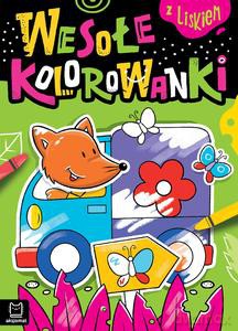 Wesołe kolorowanki z liskiem - Bogusław Michalec [KSIĄŻKA]
