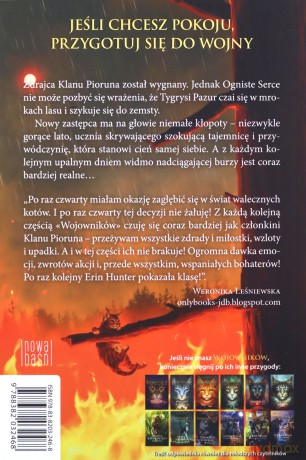 Wojownicy tom 4. Cisza przed burzą - Erin Hunter [KSIĄŻKA]